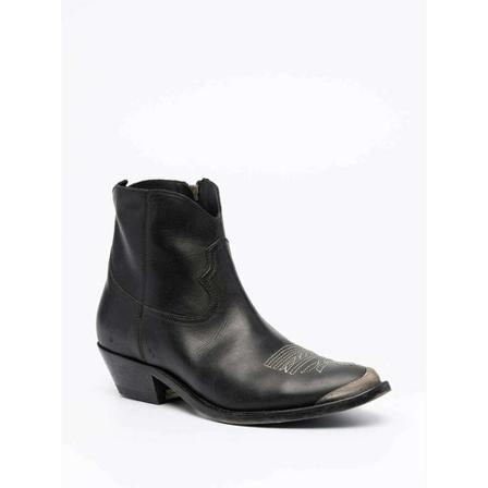 Golden Goose Ankle Laarzen , Zwart , Dames , Maat: 40 EU Enkellaarsjes