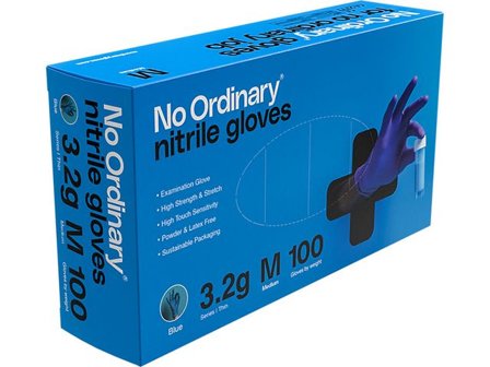 Nitrilhandske M 100/fp - Lyreco - Skyddsutrustning > Engångshandskar > Nitrilhandskar