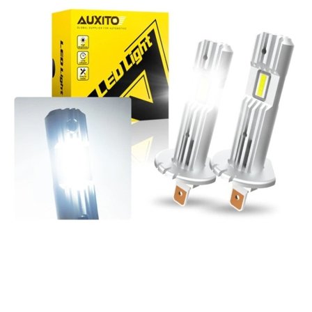 Canbus LED Lys Pære H1 LED Forlygte Mini Størrelse Design Trådløs Blæserløs Til Bil LED Lampe