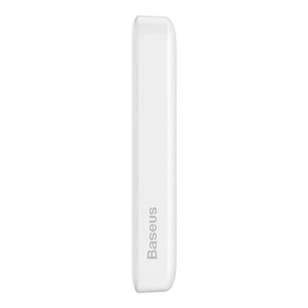 Powerbank Baseus Magnetisk, 10000mAh, USB-C 20W, MagSafe (vit)
