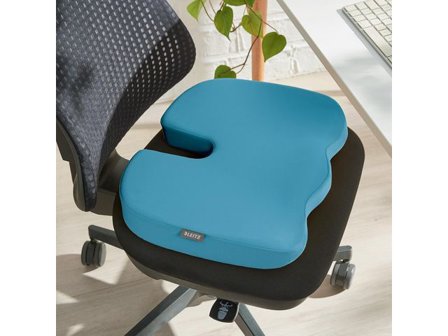 Leitz Sittkudde Ergo Cosy blå - Lyreco - Kontorsmöbler och inredning > Stolar och sittmöbler > Tillbehör till stolar