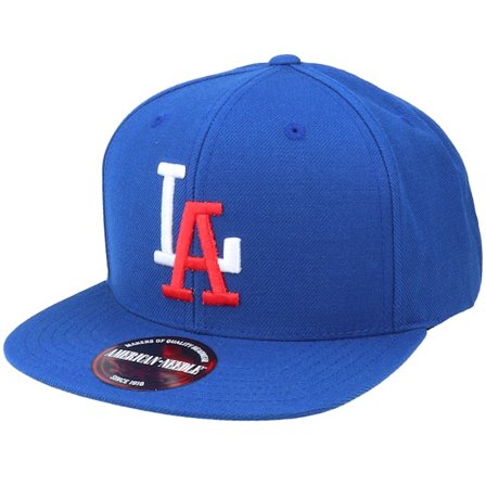 American Needle - Blå snapback Keps - Los Angeles Angels 400 Series Royal Snapback @ Hatstore