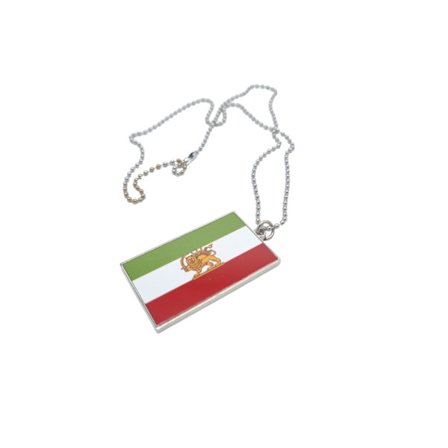 Gammelt Iran flag halskæde