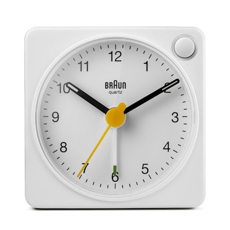 Braun Classic Reseklocka Analog Alarm BC02XW