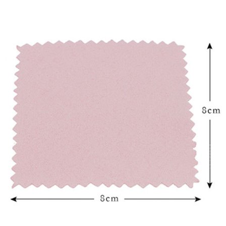 50 STK Sølv pudseklud Rensemiddel Smykker Renseklud An