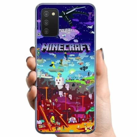Samsung Galaxy A03s Tpu Mobilskal Minecraft