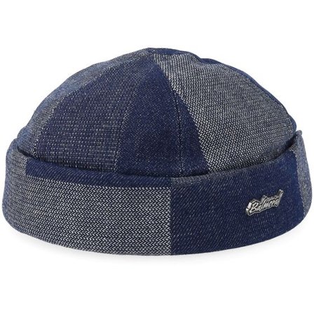Balmoral - Blå docker Beanie - Denim Docker @ Hatstore