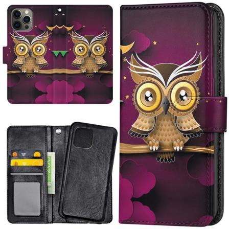 iPhone 15 Pro - Mobilcover/Etui Cover Lysbrun Ugle