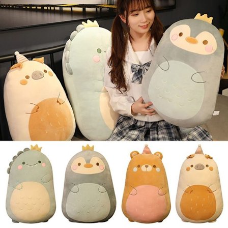 45 cm Squishmallow Pute Dukke Kawaii Animal Fat Dinosaur Pute Plysj Y