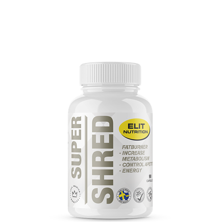 Elit Nutrition Super Shred Fettförbrännare 90 Kapslar