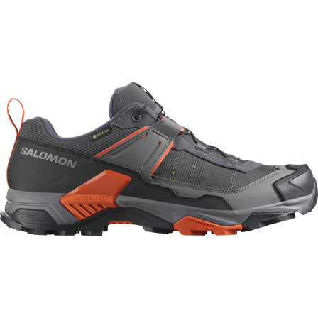 Salomon - Men's Hiking & Backpacking Shoes X Ultra 5 Gtx - Asphalt / Castlerock - 6.5