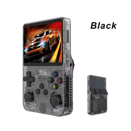 R36S Retro Håndholdt Videospilkonsol Linux System 3,5 Tommer IPS Skærm Helt Ny