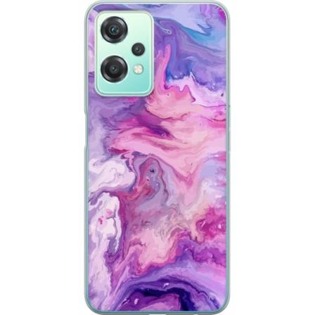OnePlus Nord CE 2 Lite 5G Läpinäkyvä kuori Marmori Lila