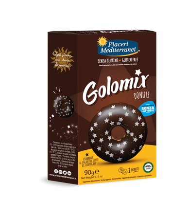 Piaceri Mediterranei Golomix Donuts 2 Pezzi da 45 g