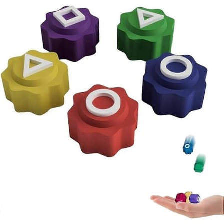 Gonggi Koreansk Spil - 5 stk. Koreansk Traditionelt Spil Gonggi Jack Sten Småsten Sæt, Gonggi Traditionelt Koreansk Spil, Puslespil Træningsspil