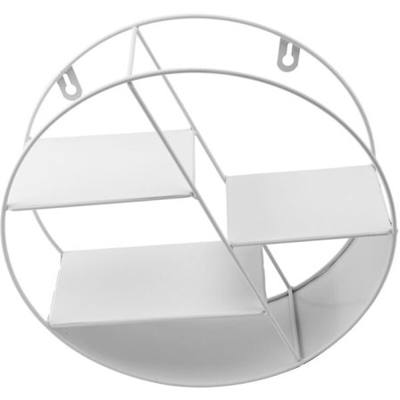 Nordisk stil metal dekorativ hængende hylde rund opbevaringshylde ornament hylde vægdekoration hylde hylder