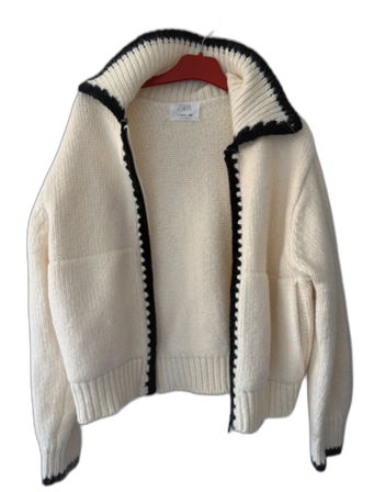 Stickad kofta från zara