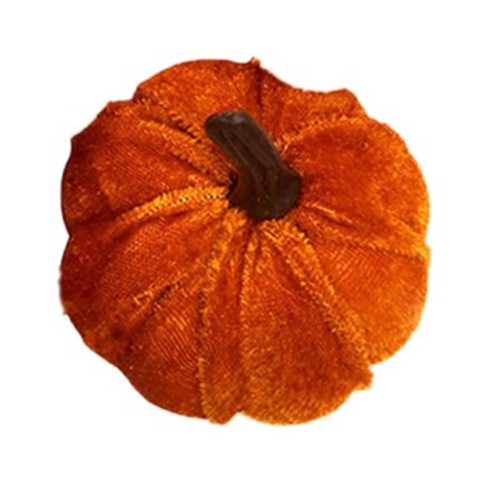 4stk Falsk græskar Halloween dekoration MØRKEBRUN