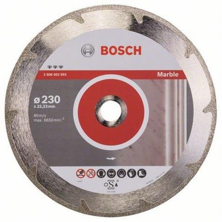 Bosch Best for Marble Kappeskive 230x22,23mm, Maskintilbehør & forbruk
