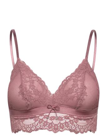Riki Triangle Ll Bralette Pink Hunkemöller