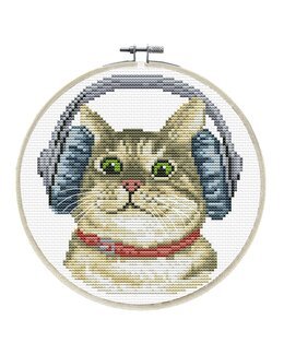 Stickpackung Flexibild Katze - Needleart World