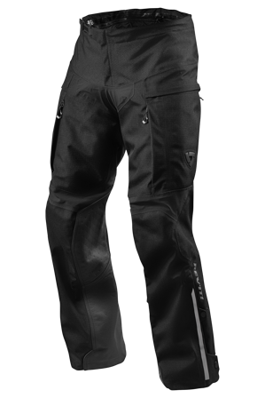 Rev'It! Component H2O Motorcycle Trousers Black 3XL Short