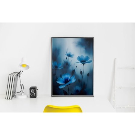 Serene Blue affisch 30×40 CM