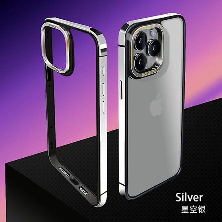 Case kompatibelt Iphone 15 Pro Silicone Edge Bumper Cover för Iphone 15 Pro med kameraskydd Ultratunt