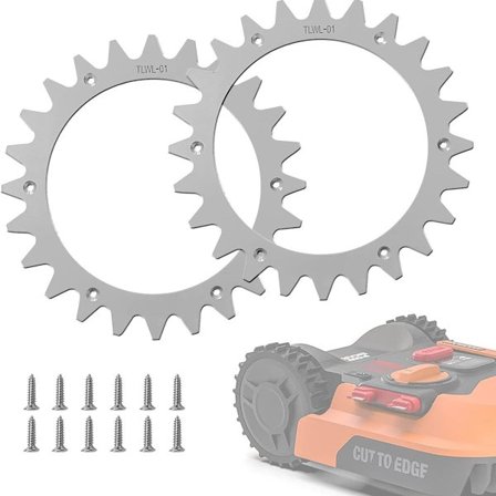 Reservdelar i rostfritt stål för Worx modeller KLB