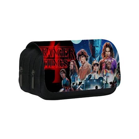 Printet Penalhus med Lynlås Stor Kapacitet Organizer Taske til Børn Drenge Piger