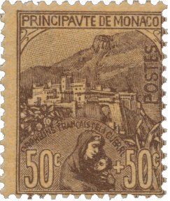 Monaco 1919 - YT 31 - Ubrugt