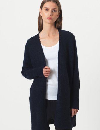 Second Female Brook Knit Cape - Black - 5