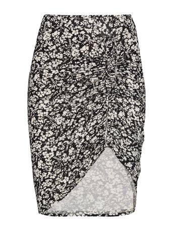 Skirt Knälång Kjol Multi/mönstrad Rosemunde