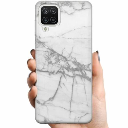 Samsung Galaxy A12 Tpu Mobilskal Marmor