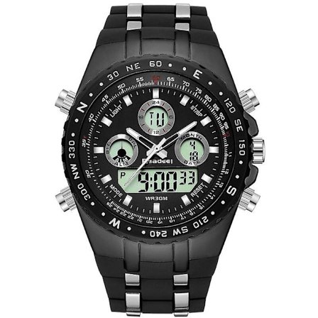 Readeel Urheilukello Miehille Sotilas Vedenkestävä Kellon Rannekello Muotia Silikoninen LED Digitaalinen Kello Miehet Rannekellot Mieskello (FMY)