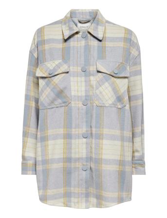 Onlhouston Check Shacket Cc Otw Patterned ONLY