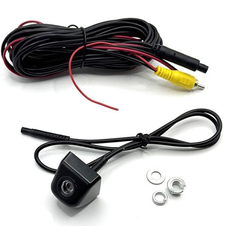 Night Vision Bakkamera til Bil, Ultra HD Bakkamera med 100° Bred Betragtningsvinkel og Anti-Dug HD Glas, 4-Lags Linsekonstruktion, Afstand