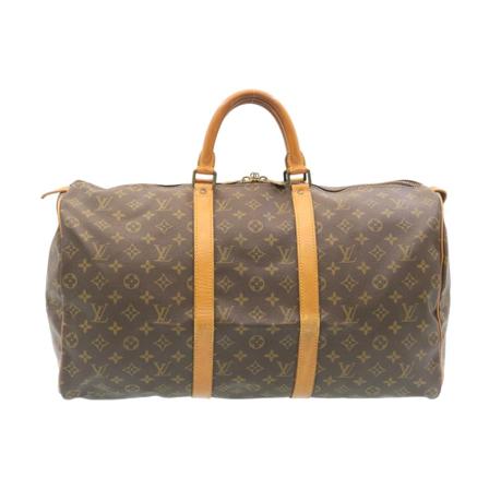Louis Vuitton Vintage, Pre-owned Keepall 50 Bruin, Dames, Maat:ONE Size