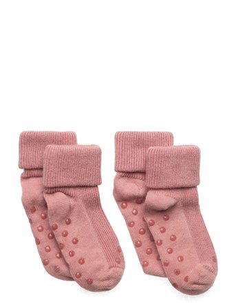Minymo | Baby Rib Sock W. Abs (2-Pack) | 15 8