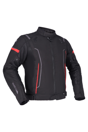 Kurtka Motocyklowa Richa Airstream 3 Czarny/Czerwony 4XL