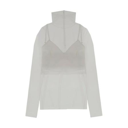 Sacai, Blouses Biały, Kobieta, Rozmiar: L