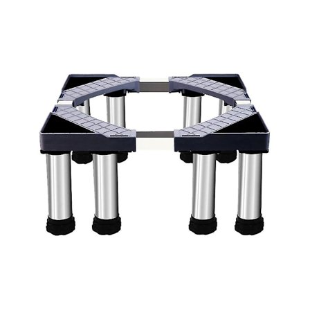 Vaskemaskine Stativ Justerbar Køleskabsfod Anti- Og Anti-vibration Tørretumbler Holder Hæv Bas