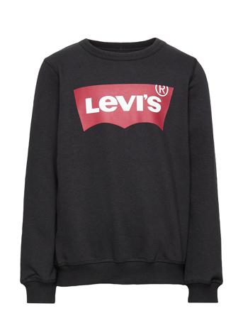 Lvb-Batwing Crewneck Sweatshirt Sweat-shirt Genser Svart Levi's