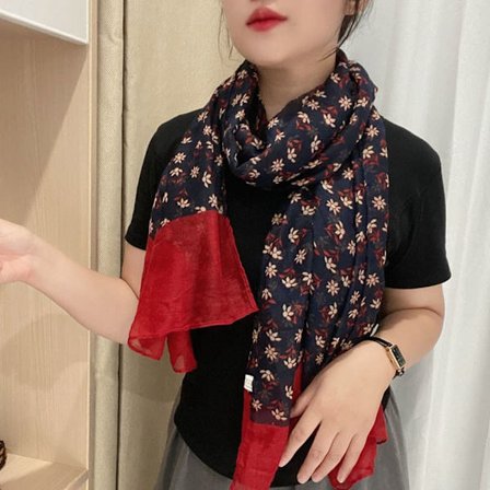 Silkkihuivi rantahuivi 6 6