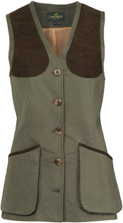 Laksen W's Pennyton Beauly Shooting Vest Olive