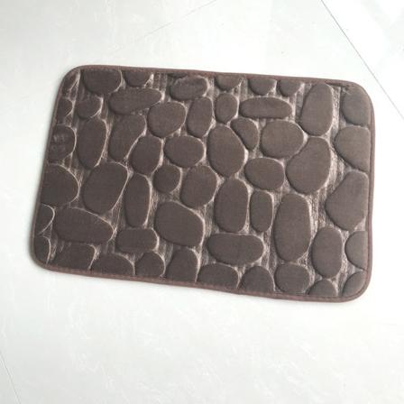 Badematte Sklisikre Absorberende Dusj Badeteppe Teppe Flanell Husholdning Coffee 40*60