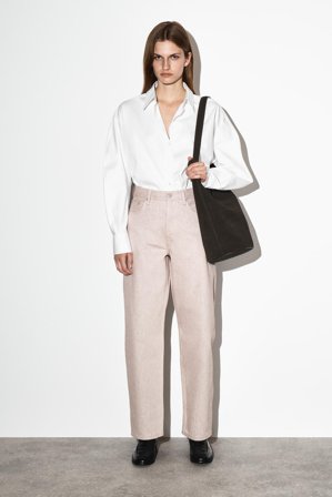 COS Femme Jean Barrel Bay in Rose