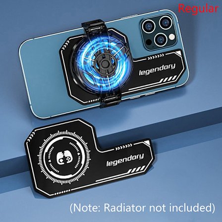 Telefon Kylarplatta Kylfläns Ultratunn kylardekal Förläng