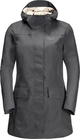 Jack Wolfskin Women's Cape York Paradise Coat Women unlined parkas Grey XS