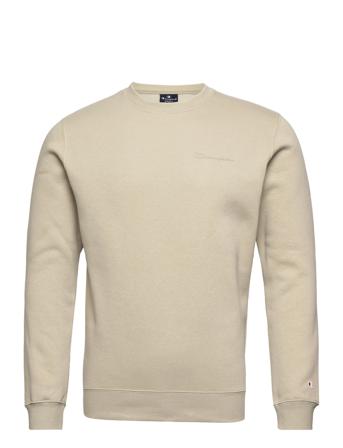 Crewneck Sweatshirt Sweat-shirt Tröja Creme Champion